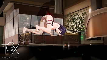Anime hentai game gaming hinata hyuga netorare fucks with lots of sex in various positions and blowjob naruto