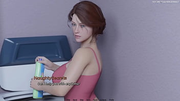 Omg his big ass busty milf stepmom looks so hot while doing laundry he seduces and kisses hot big ass milf - heart problems 13 3d hentai porn games