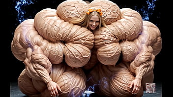 Female muscles growing out of control abigail williams from fate grand order fmg