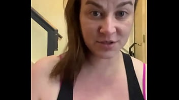 How i look on any typical day while i’m cleaning and doing milf things at home notice the closet i’m working on beh