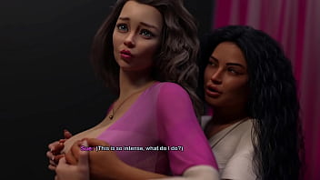 My bimbo dream #13 - hot latina milf makes her friend with big fake tits cum in the dressing room while massage her nipples