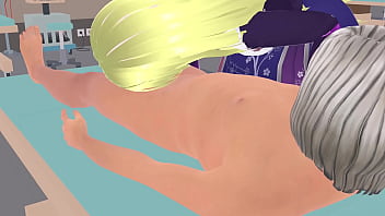 A scout spaceship find a gorgeous tall blonde girl with long hairs in a broken small vessel in deep space
