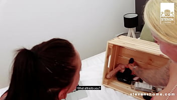 Two hot german pornstars enjoy a lesbian fuck