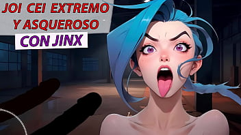 Jinx quiere darte tu leche de una forma asquerosa ¿aceptas instruciones para cei en español