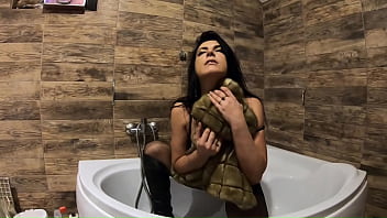 Milfycalla compilation - fetish sex blow-jobs and rough sex while wearing sexy fur coats -1-preview