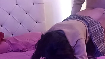 Alumna de escuela grabada cogiendo estudiante mexicana puta cogiendo sin condon con otro estudiante grabación de motel - vídeo casero real