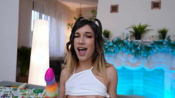 Hardcore gangbang skinny and beautiful body teen megan love gets triple set with dpp dap tp from eight hungry cocks eks664