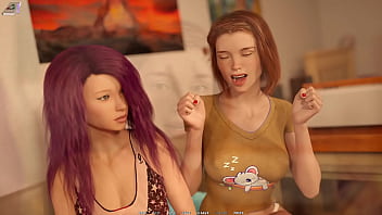 Taboo university #34 - me & cute redhead with hairy pussy gets caught by her hot roommate after i cum all over her pussy