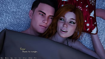 Being a dik #239 - red head with big tits wearing nothing but a bra wants me to join her on the couch