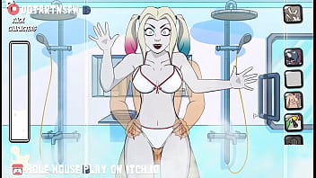 Shower against glass creampied with different characters getting fucked with big tits - hole house