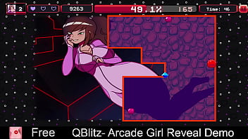 Arcade girl reveal demo free game itchio xonix puzzle 2d adult arcade eroge erotic indie nsfw retro unity