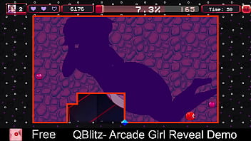 Arcade girl reveal demo free game itchio xonix puzzle 2d adult arcade eroge erotic indie nsfw retro unity