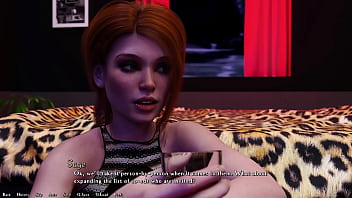 Being a dik #74 - planning the hot and slutty halloween party with red head sorority president and hot alt girl