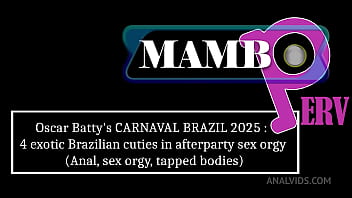 Oscar batty's carnaval brazil 2025 4 exotic brazilian cuties in after party sex orgy anal sex orgy tapped bodies ca