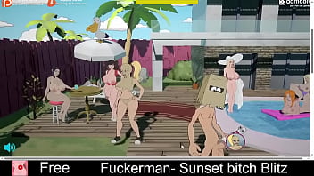 Sunset bitch blitz free game itchio adventure adult animation cartoon fuckerman futanari hentai nsfw summer summertime sunset-bitch