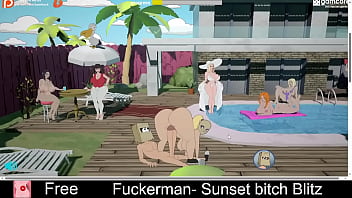Sunset bitch blitz free game itchio adventure adult animation cartoon fuckerman futanari hentai nsfw summer summertime sunset-bitch