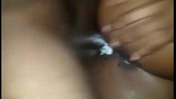 Sweet pussy cumin on bae's dick
