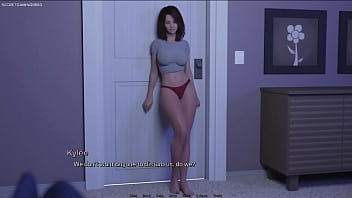 His stepsister got so horny that she plays with his big cock and he filled her ass and pussy with cum - heart problems 10 - 3d hentai porn games