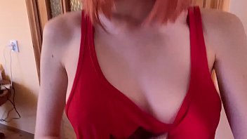 Step sister saw her brother jerking off and could not resist