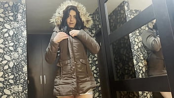 I received a jacket from my impotent husband and decided to try it on with his friend- preview
