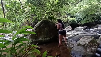 Part one they take me to the river and make me suck and cums on my face i love nature alexachris20