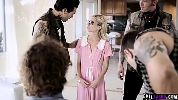 Piper perri gets an orgy from boyfriends classmates