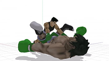Little mac has sex with giga mac animation i'm wearing clothes but the movement of the piston is eroi