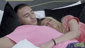 Destiny cruz gets to taste her stepsisters sweet muffin and they both enjoy pleasing each other