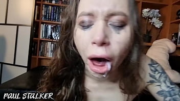 Bdsm & milk stuffs monika wild rough gagging deepthroat milk regurgitation intense anal dry