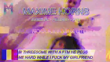 I cheated on my girlfriend with a ftm and she fucking loved it noochka2 joined us and fuck me while pixutopix peg