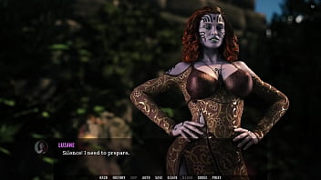 Tales from the unending void #19 - busty alien with pussy and a big cock wants me to lick and fuck her good - 3d porn games