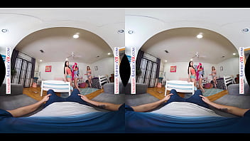 Lucky me these coed hotties alex coal kenzie madison & michele james take turns on my hard cock in their dorm room