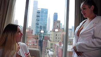 A broke and divorced nyc whore's casting couch porn audition with juicy creampie