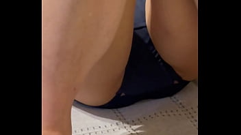I took a picture of my wife sleeping the shape of her pussy is slightly visible in her underwear today we just touched each other without having sex