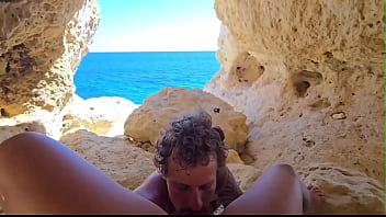 Ficou cheio achamos uma caverna turística em portugal e exploramos ela do nosso jeitinho damiana brasileira safada pela europa ep4