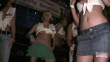 Front Row View Of Spring Break Wet T-shirt Contest In Texas thumbnail