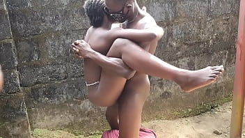 out door rough sex black video
