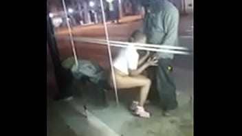 man insert head in vagina