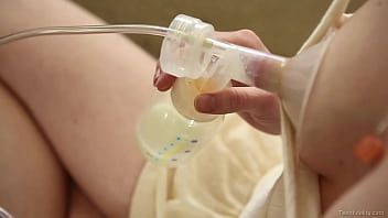 Lactating Teen Lara Brooks Receives Some Man Milk thumbnail