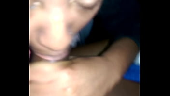 ebony leaves big black dick soaked in cum