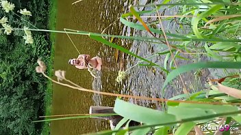 nudist beach public doggy