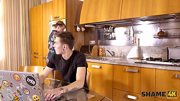 old woman with no teeth giving blowjob