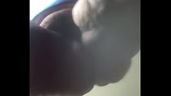 girls sits on mans face he was sleeping