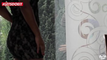 hot ebony bbc doggystyle garter stockings