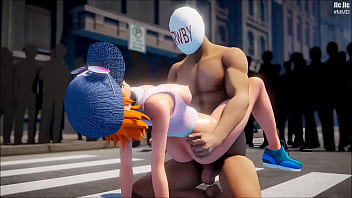 ejaculating in front of a crowd