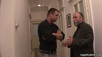 young wife shared with old man for money