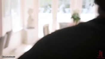 chocking girl while fucking