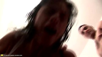 huge boob over forty caught boy jerking