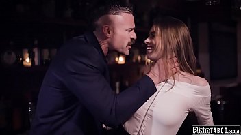 teen waitress fucked