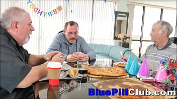 slut fucks old officer for early release